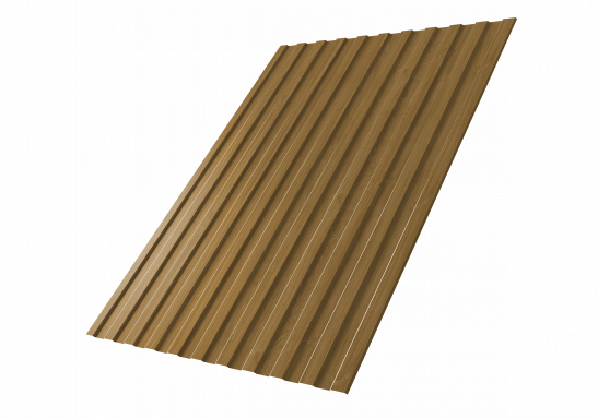 Профнастил С8 0,45 мм Print Elitе Honey Wood TwinColor